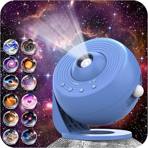 Upgraded 12-in-1 Star and Planetarium Projector