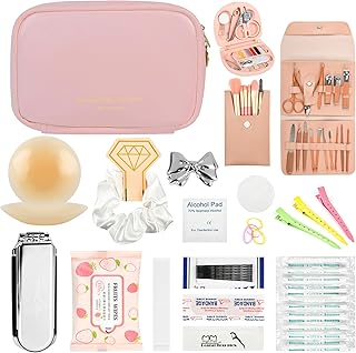 Bridal Emergency Kit with 36 Essentials in Pink