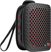 Small waterproof clip-on Bluetooth speaker with mic