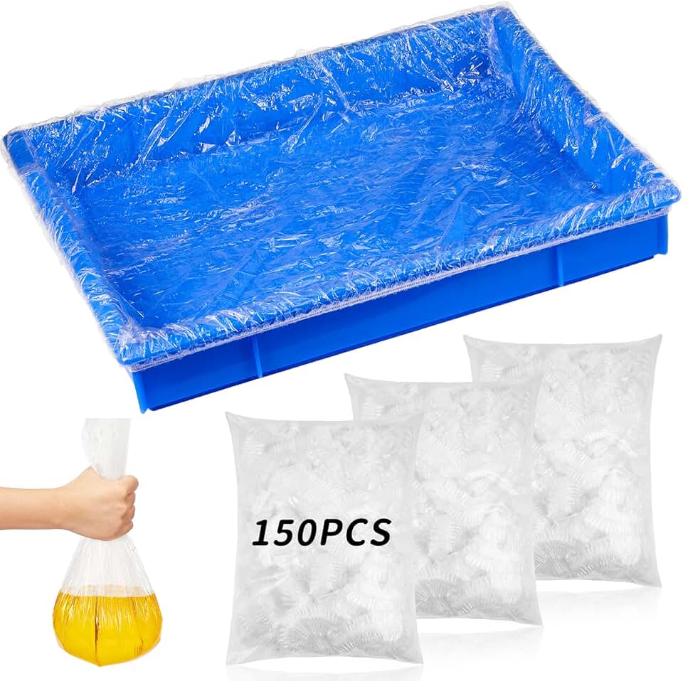 150 Pack Disposable Plastic Cage Liners for Small Animals