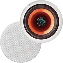 Pair of 6.5-inch Bluetooth Ceiling Speakers, 300W