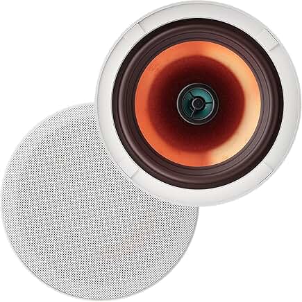 Pair of 6.5-inch Bluetooth Ceiling Speakers, 300W