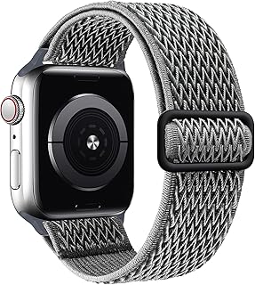 Adjustable Elastic Nylon Solo Loop for Smartwatch