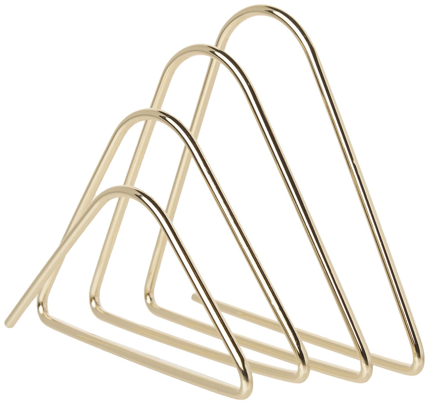 Gold Wire Metal Desktop Letter Sorter