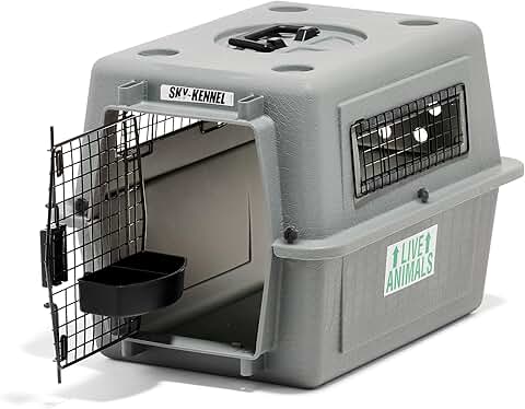 Airline-Approved Dog Crate for Pets Up to 15 lbs