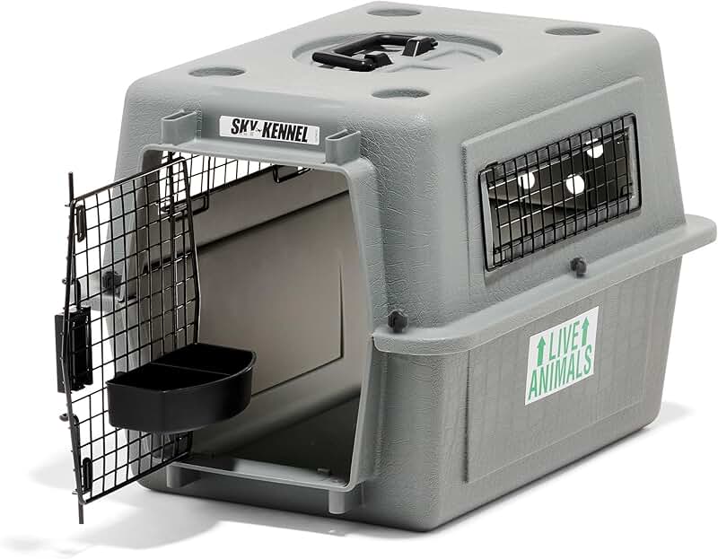 Airline-Approved Dog Crate for Pets Up to 15 lbs