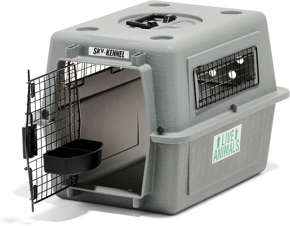 Airline-Approved Dog Crate for Pets Up to 15 lbs