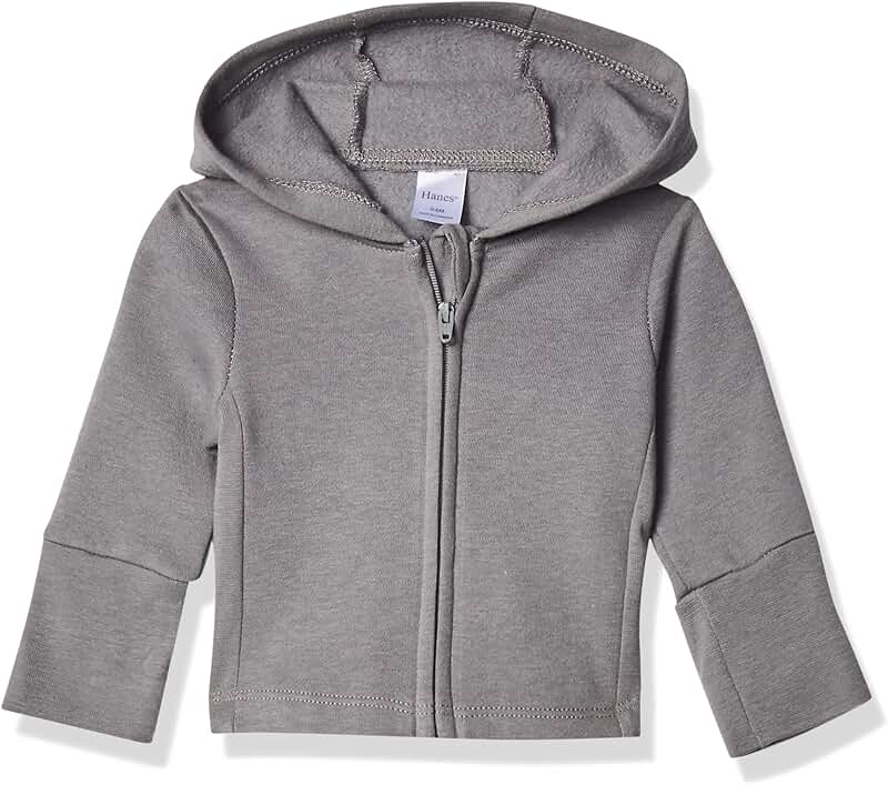Soft 4-Way Stretch Fleece Hoodie for Babies and Toddlers