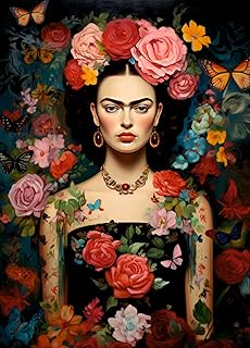 Pink Frida Rice Paper for Crafts, 11.5 x 16 inches