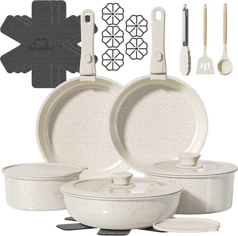 Heat-Resistant Silicone Kitchen Utensil Set
