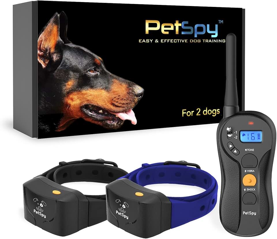 Waterproof Dog Shock Collar with Remote and Vibration