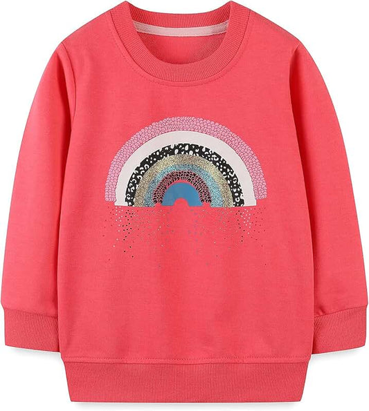 Toddler Girl Cotton Christmas Sweatshirt