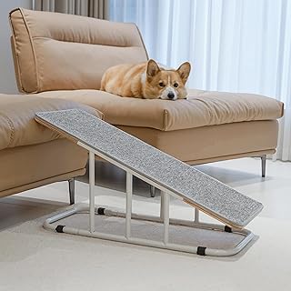 Dog Ramp for Bed and Couch, Anti-Slip Steps