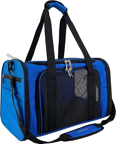 Soft Sided Pet Carrier for Cats and Small Dogs