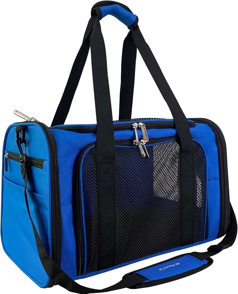 Soft Sided Pet Carrier for Cats and Small Dogs