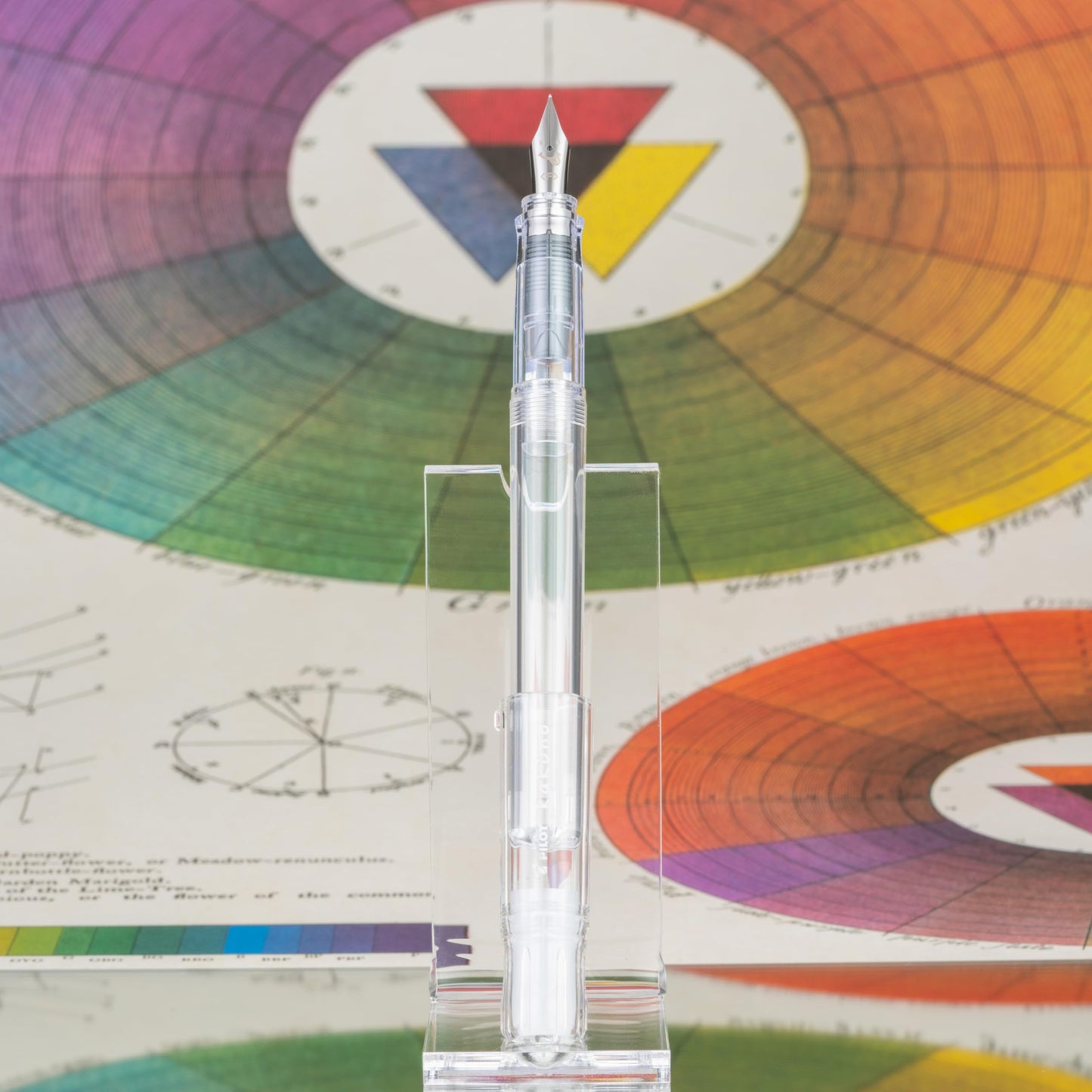 Kakuno Clear Barrel Fountain Pen with Extra Fine Nib