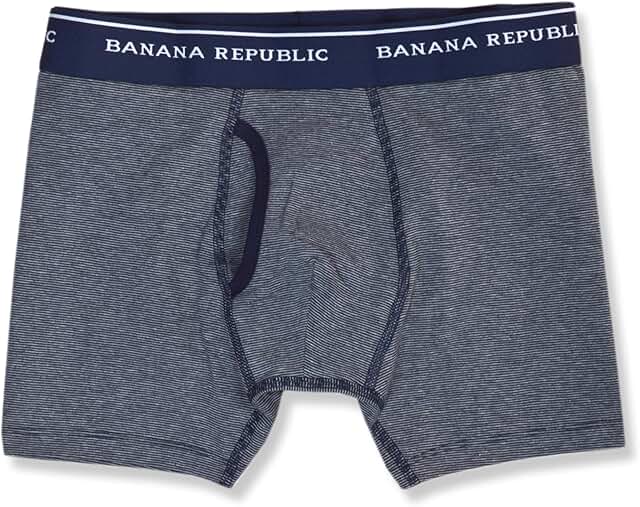 Men's Organic Cotton Blend Boxer Briefs, 3 Pack