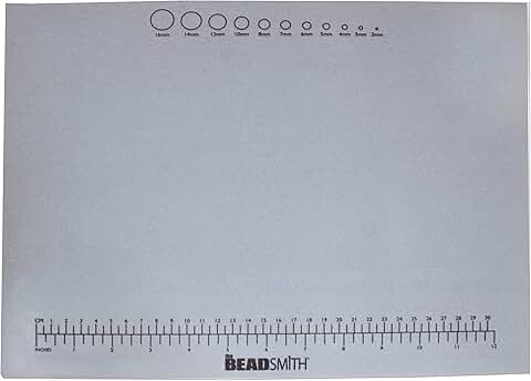 Non-Slip Treasure Mat, 11x14 inches with measurements