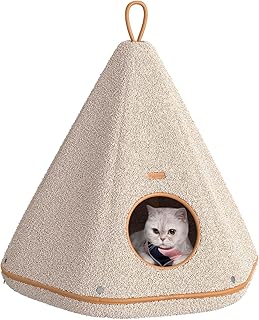 Removable Washable Pet Teepee Tent with Cushion