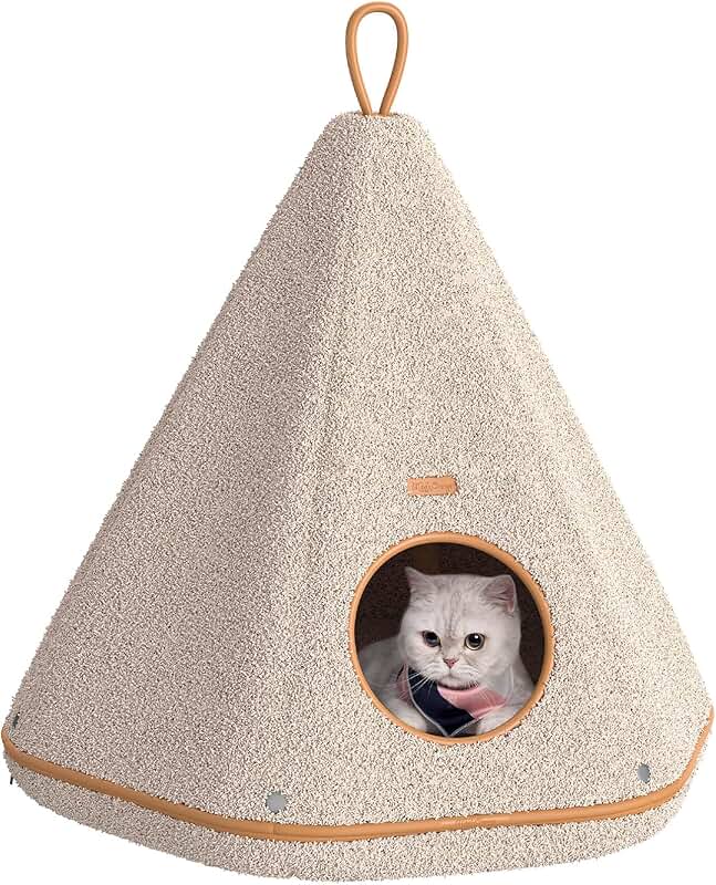 Removable Washable Pet Teepee Tent with Cushion