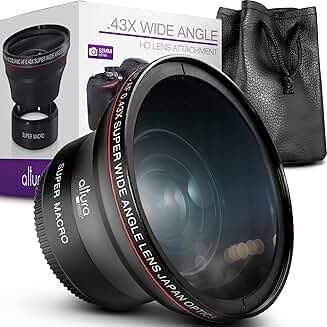 Wide Angle Macro Lens for DSLR Cameras