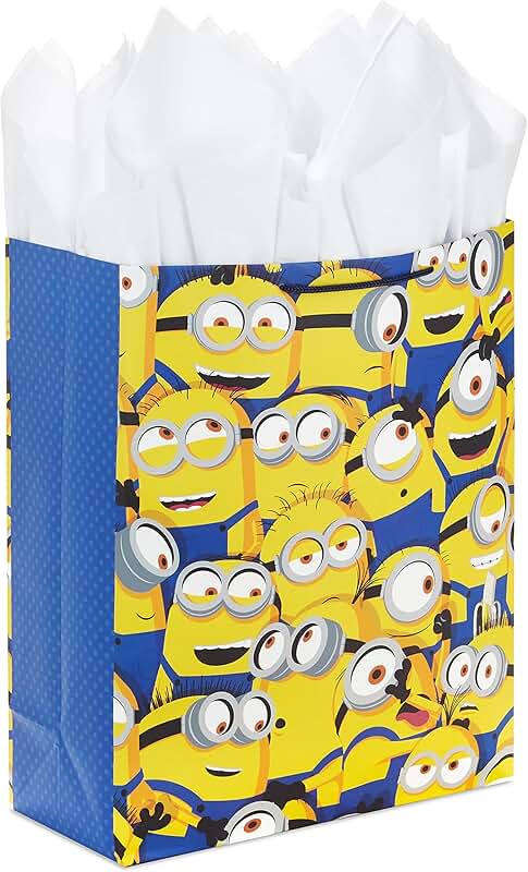15-inch Large Gift Bag with Tissue Paper for Kids