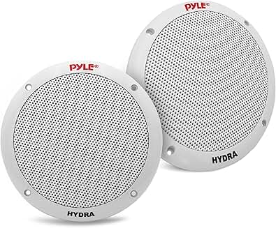 Pair of 6.5 Inch Waterproof Marine Speakers