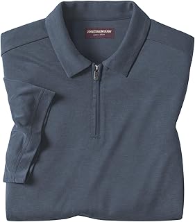 Men's Vintage Birdseye Zip Polo