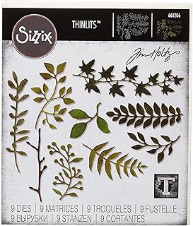 Garden Greens Thinlits Die Set, 9 Pieces