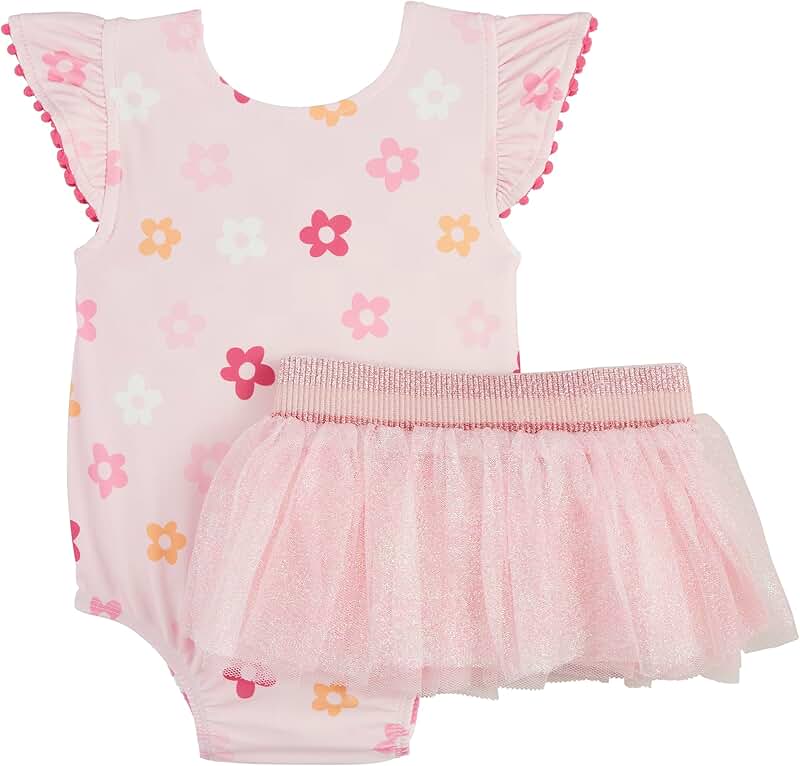 Girls' Daisy Check Dress