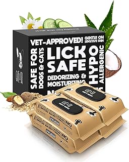 Pet Wipes for Dogs and Cats, Hypoallergenic, 400 Pack