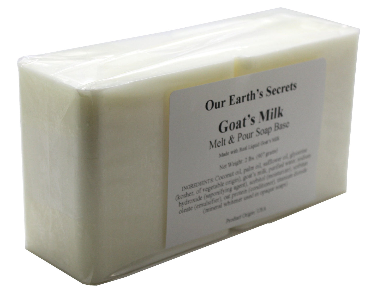 Goats Milk Melt and Pour Soap Base 2 lbs