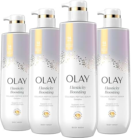 Elasticity-Boosting Body Wash with Collagen Serum, 4-Pack