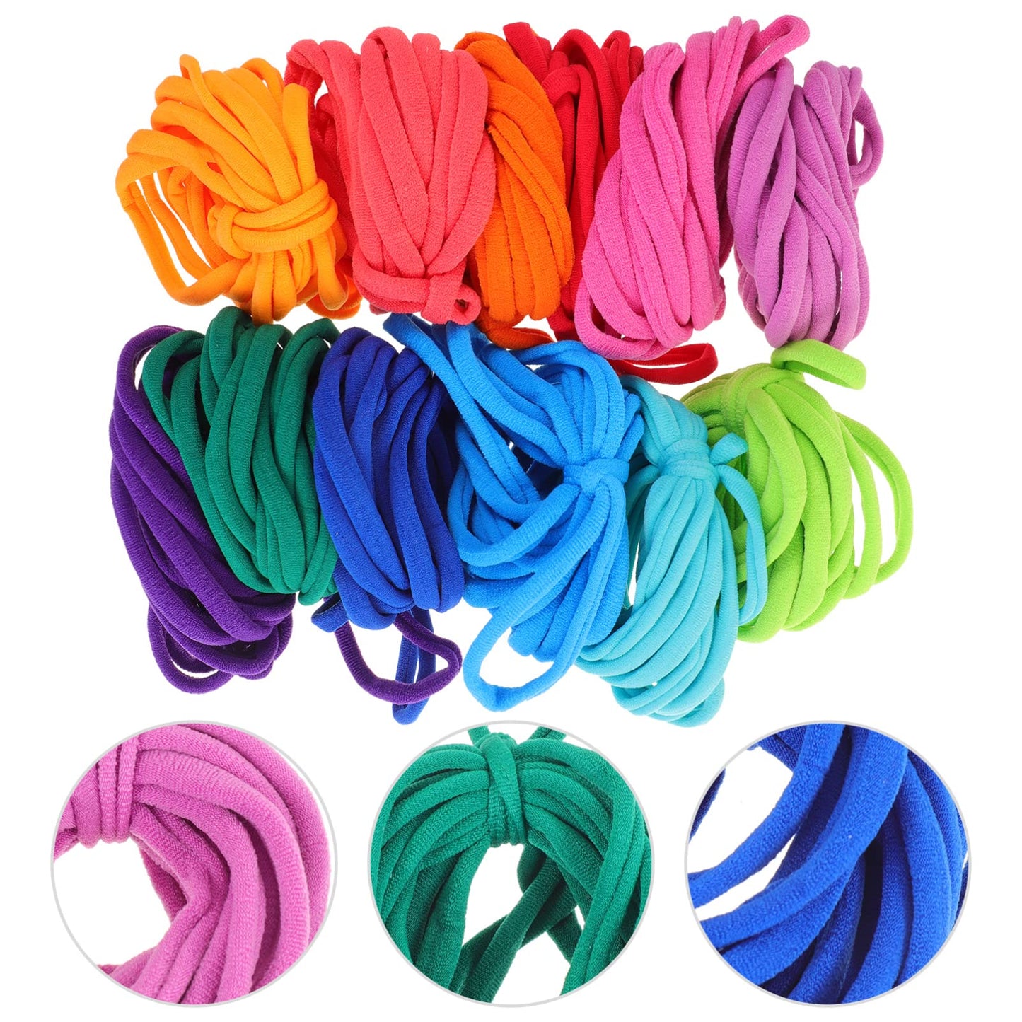 Colorful Elastic Potholder Refill Kit 192pcs