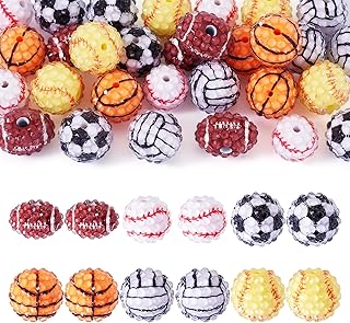 30 Pcs Rhinestone Beads for Jewelry Making