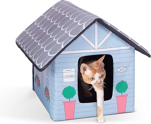 Outdoor Cat House for Community Cats and Strays
