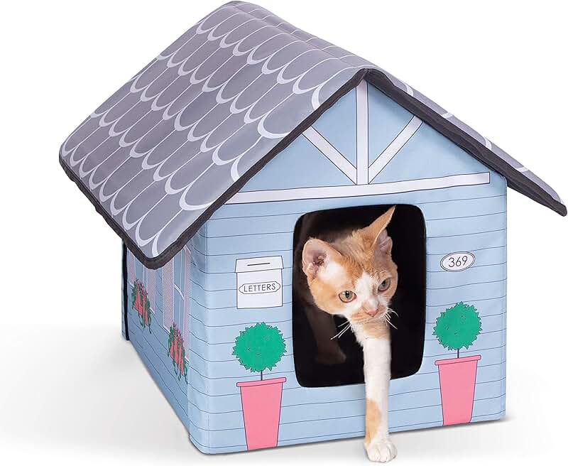Outdoor Cat House for Community Cats and Strays