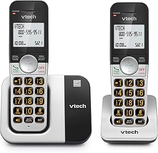 Cordless Phone with 2 Handsets, Large Display, Big Buttons