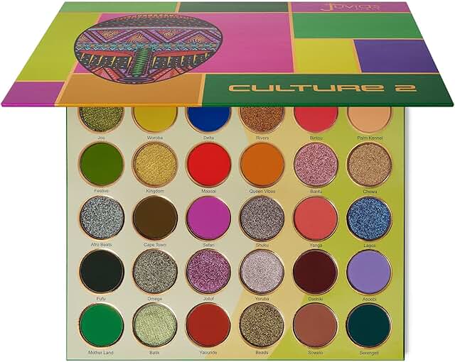 Culture 2 Eye Shadow Palette with 30 Colors