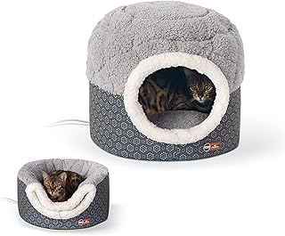 Heated Cat Bed for Large Cats Indoor