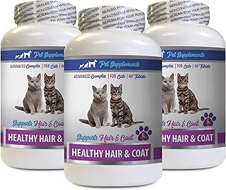 Dry Skin and Coat Care for Cats, 3 Bottles