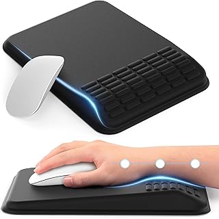 Ergonomic Mouse Pad with Wrist Support and Memory Foam