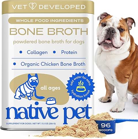 Bone Broth for Dogs and Cats with Chicken Flavor