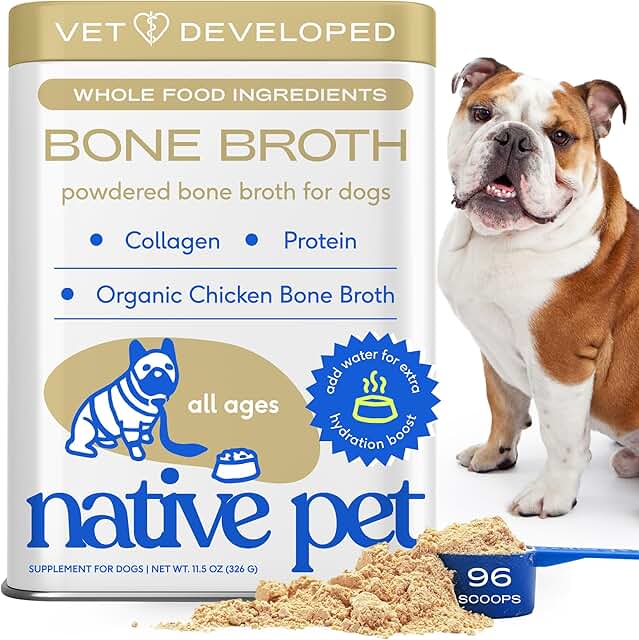 Bone Broth for Dogs and Cats with Chicken Flavor
