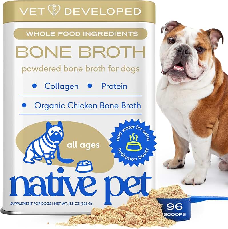 Bone Broth for Dogs and Cats with Chicken Flavor