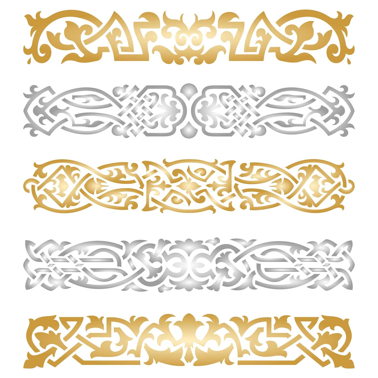 Celtic Clip 12x13 inch Mylar Stencil