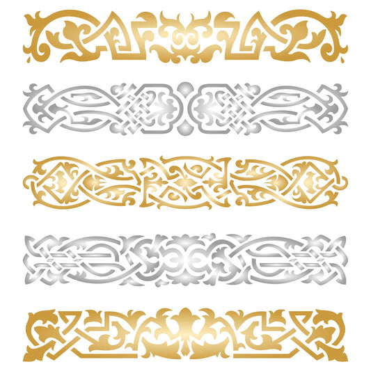 Celtic Clip 12x13 inch Mylar Stencil