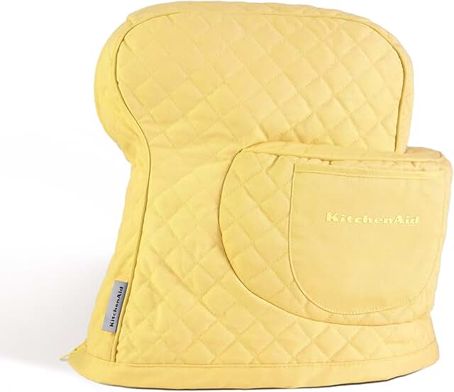 Quilted Cotton Stand Mixer Cover with Storage Pocket