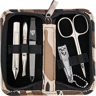5-Piece Manicure and Pedicure Kit in Camouflage Case