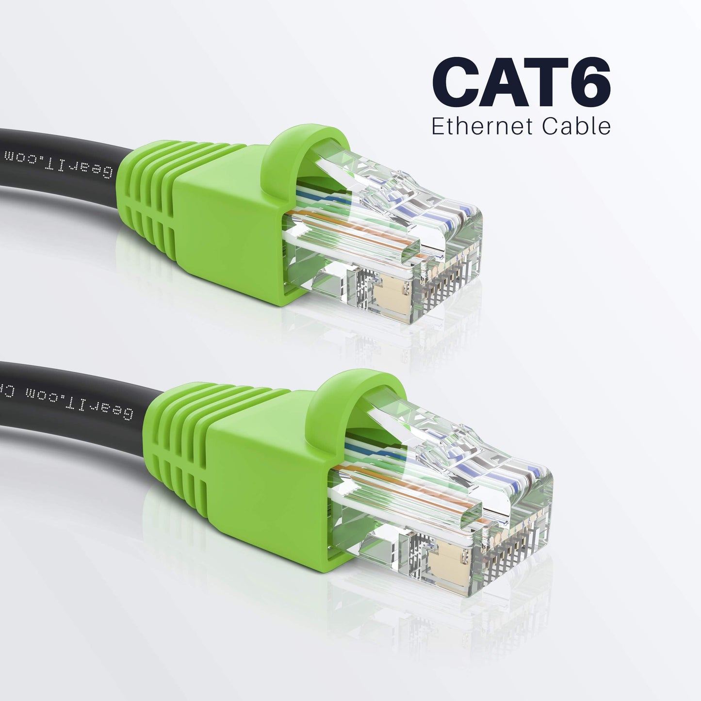 Cat6 Outdoor Ethernet Cable (200 Feet) CCA Copper Clad, Waterproof, Direct Burial, In-Ground, UV Jacket, POE, Network, Internet, Cat 6, Cat6 Cable - 200ft
